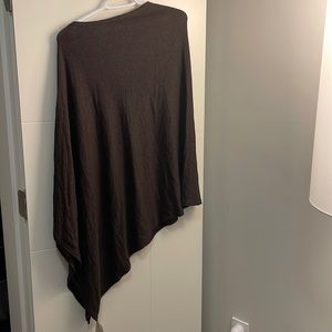 Modal Sweater Knit Poncho